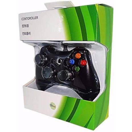 Controle Com Fio Para Xbox 360 Slim / Fat E Pc Joystick - Feir - Knup é ruim? Controle Com Fio Para Xbox 360 Slim / Fat E Pc Joystick - Feir - Knup é boa?