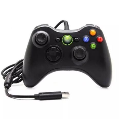 Controle Com Fio Xbox 360 E Pc Slim Joystick Plug And Play - Gamer pro é boa?