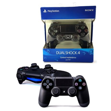 Controle dualshock 4 sony ps4 original preto Menor preço em Controle dualshock 4 sony ps4 original preto