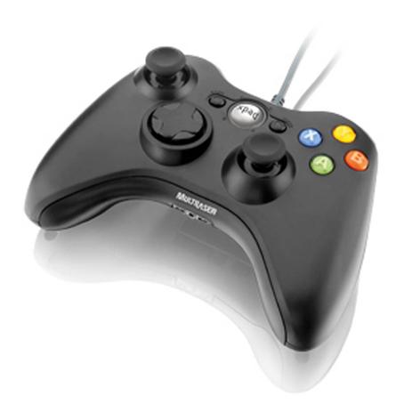 Controle Game Dual Shock Preto XPAD PC/XBOX 360 Multilaser Menor preço em Controle Game Dual Shock Preto XPAD PC/XBOX 360 Multilaser