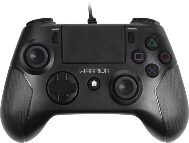 Controle gamer warrior ps4 js083 - Multilaser Menor preço em Controle gamer warrior ps4 js083 - Multilaser