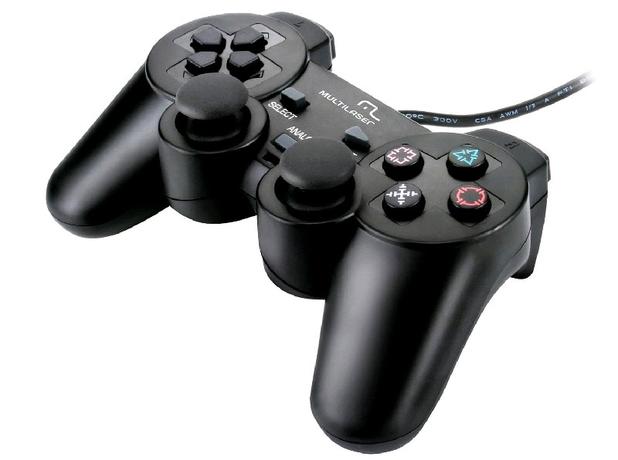 Controle JoyPad 3 em 1 para PS2 e PC JS071 - Multilaser Menor preço em Controle JoyPad 3 em 1 para PS2 e PC JS071 - Multilaser
