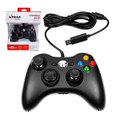 Controle joystick 3D Para PC Ergonômico Com Fio PC/USB Vibra-Control Xtrad -  XD531 é boa?