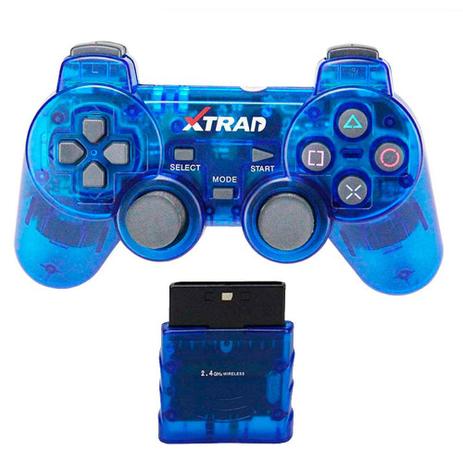 CONTROLE Joystick Play 2 Wireless Sem Fio - XD-1201 - Xtrad Menor preço em CONTROLE Joystick Play 2 Wireless Sem Fio - XD-1201 - Xtrad