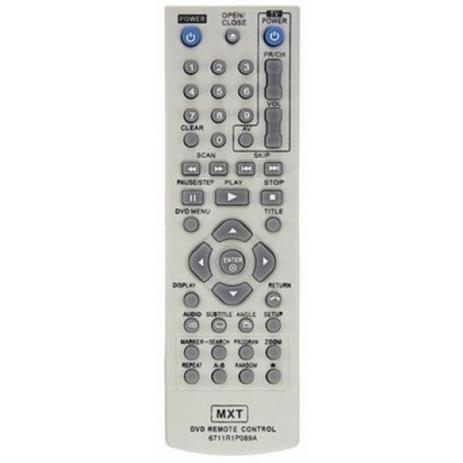 Menor preço em Controle Lg Tv, Dvd, Dvd Akb33659509 - Dv-457, Dv-556, Dv-586, Tv Lg 6711R, Dk194G C01016 - Mxt