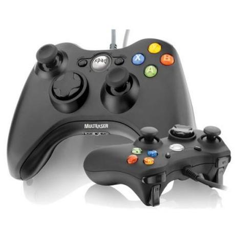 Controle Multilaser Dual Shock Xpad Pc/xbox 360 - Js063 Menor preço em Controle Multilaser Dual Shock Xpad Pc/xbox 360 - Js063