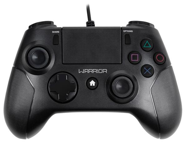 Controle Multilaser Warrior para PC e PS4 - com Vibração - Preto - JS083 Menor preço em Controle Multilaser Warrior para PC e PS4 - com Vibração - Preto - JS083