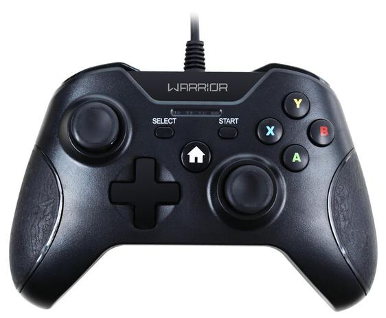 Controle Multilaser Warrior para PC e Xbox One - com Vibração - Preto - JS078 Menor preço em Controle Multilaser Warrior para PC e Xbox One - com Vibração - Preto - JS078
