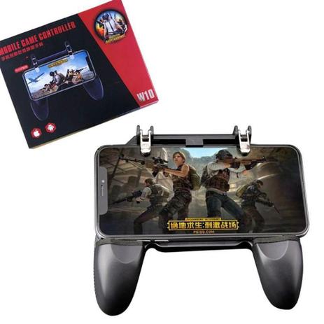 Controle Para Celular Gamepad Joystick Free Fire Gatilho Tiro W10 Controle Para Celular Magazine Luiza