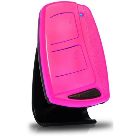 Controle Para Portão Automático Rosa frequência 433,92mhz code learn Tx Top Mais - Ipec Menor preço em Controle Para Portão Automático Rosa frequência 433,92mhz code learn Tx Top Mais - Ipec