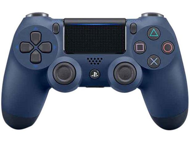 Controle para PS4 sem Fio Dualshock 4 Sony - Midnight Blue