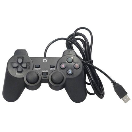 Controle Playstation 2 Usb Manete Pc Analógico Vibratório Computador - Mex Menor preço em Controle Playstation 2 Usb Manete Pc Analógico Vibratório Computador - Mex