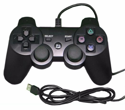 Controle PS3 com Fio Knup KP-4213 Menor preço em Controle PS3 com Fio Knup KP-4213