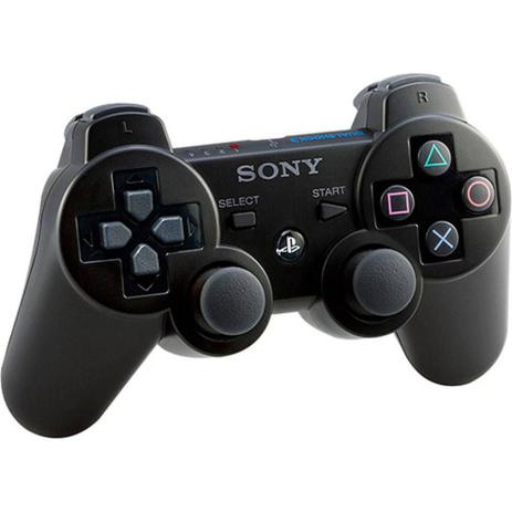 Controle PS3 Shock 3 Preto PS3 manete - SONY Menor preço em Controle PS3 Shock 3 Preto PS3 manete - SONY