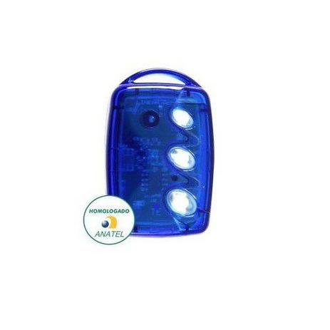Controle Remoto 433 Mhz 3 Teclas TX3 T-B Azul Linear Menor preço em Controle Remoto 433 Mhz 3 Teclas TX3 T-B Azul Linear