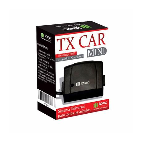 Controle Remoto 433,92 Mhz Tx Car Mini Farol Carro Portão Alarme Luz - Ipec Menor preço em Controle Remoto 433,92 Mhz Tx Car Mini Farol Carro Portão Alarme Luz - Ipec
