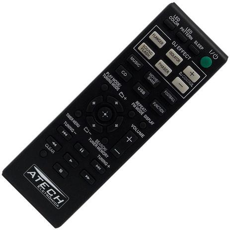 Controle Remoto Aparelho de Som Sony RM-AMU163 / HCD-GPX33 / HCD-GPX55 / HCD-GPX555 / HCD-GPX77 - Atech Eletrônica é boa?