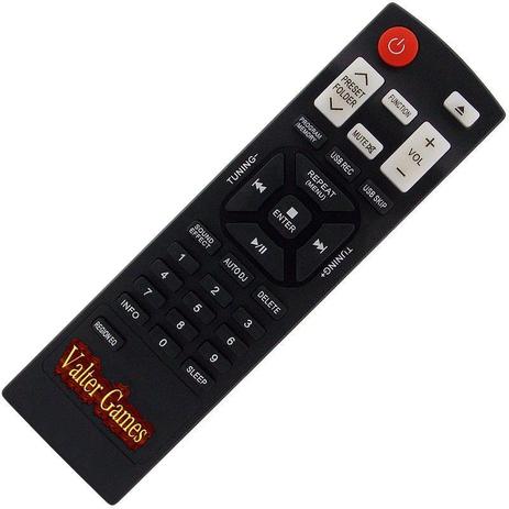 Controle Remoto CD Home Áudio LG AKB73655702 Menor preço em Controle Remoto CD Home Áudio LG AKB73655702