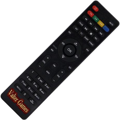 Controle Remoto Cinebox Supremo X2 HD Menor preço em Controle Remoto Cinebox Supremo X2 HD