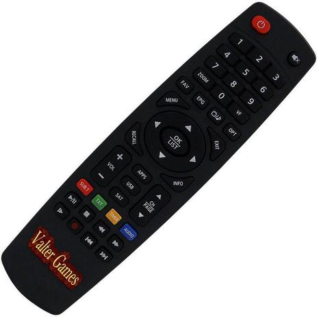 Controle Remoto Duosat Maxx HD Menor preço em Controle Remoto Duosat Maxx HD