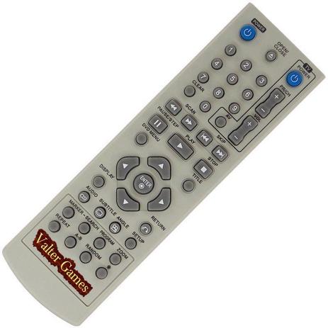 Controle Remoto DVD LG 6711R1P089A / DK194G Menor preço em Controle Remoto DVD LG 6711R1P089A / DK194G