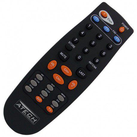 Controle Remoto DVD Philco PH154 / PH156 - Atech eletrônica Menor preço em Controle Remoto DVD Philco PH154 / PH156 - Atech eletrônica
