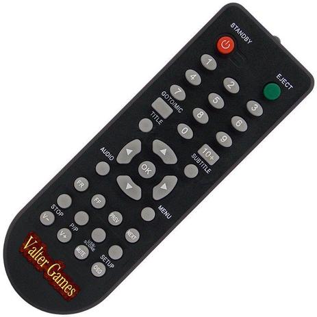 Controle Remoto DVD Philco PH154 / PH156 Menor preço em Controle Remoto DVD Philco PH154 / PH156