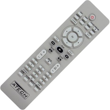 Controle Remoto Home Theater Philips HTS-3090 - Atech Eletrônica Menor preço em Controle Remoto Home Theater Philips HTS-3090 - Atech Eletrônica