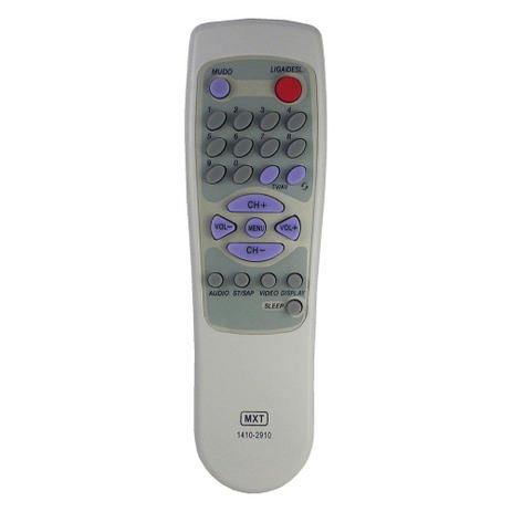 Controle Remoto MXT 1004 para TV Mitsubishi 1410 / 2910 / TC-1410 Menor preço em Controle Remoto MXT 1004 para TV Mitsubishi 1410 / 2910 / TC-1410