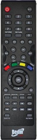 Controle Remoto Original para Receptor Bedin SAT BS9000 - Bedinsat Menor preço em Controle Remoto Original para Receptor Bedin SAT BS9000 - Bedinsat