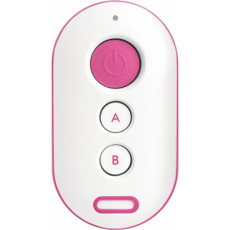 Controle Remoto Para Alarme e Portão Intelbras XAC 4000 Branco e Rosa Menor preço em Controle Remoto Para Alarme e Portão Intelbras XAC 4000 Branco e Rosa