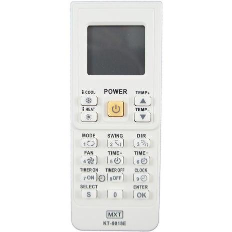 Controle Remoto para Ar Condicionado Universal - Mxt - universal Menor preço em Controle Remoto para Ar Condicionado Universal - Mxt - universal
