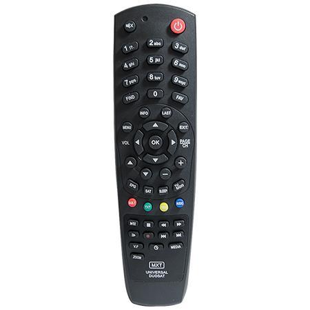 Controle remoto para receptor duosat twist hd/ one nano e prodigy hd - Mxt Menor preço em Controle remoto para receptor duosat twist hd/ one nano e prodigy hd - Mxt