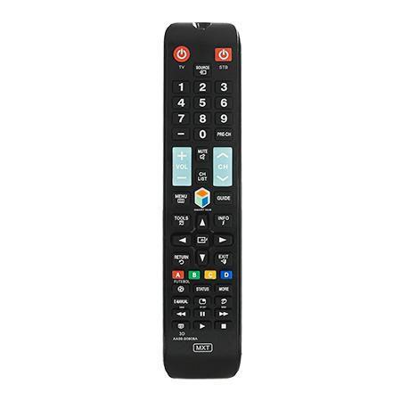 Controle remoto para tv samsung led smart tv 3d aa59-00808a/ bn98-04428a com função futebol - MXT Menor preço em Controle remoto para tv samsung led smart tv 3d aa59-00808a/ bn98-04428a com função futebol - MXT
