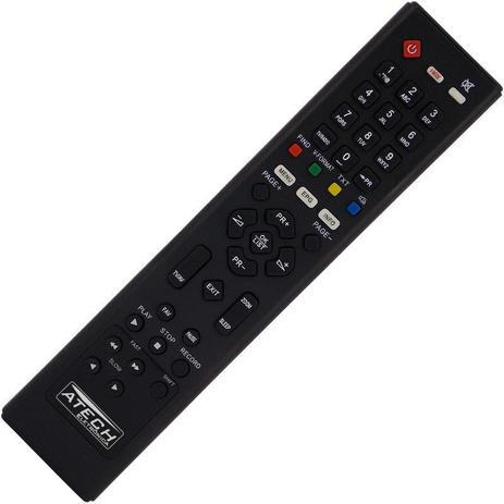 Controle Remoto Receptor Azamérica F90 / S800 / S806 / S807 / S808 / S809 / S810B - Atech Eletrônica Menor preço em Controle Remoto Receptor Azamérica F90 / S800 / S806 / S807 / S808 / S809 / S810B - Atech Eletrônica