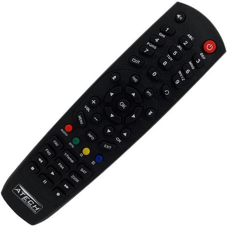 Controle Remoto Receptor Tocomsat Combate HD / Cine HD - Atech eletrônica Menor preço em Controle Remoto Receptor Tocomsat Combate HD / Cine HD - Atech eletrônica
