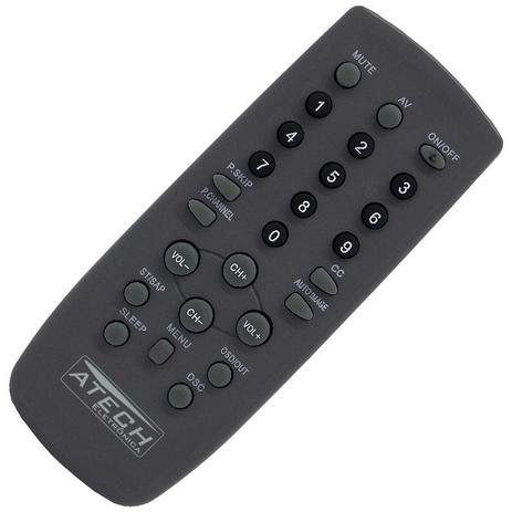 Controle Remoto TV Cyber Vision CB2005 / CB2905 / CB2915 - Atech eletrônica Menor preço em Controle Remoto TV Cyber Vision CB2005 / CB2905 / CB2915 - Atech eletrônica