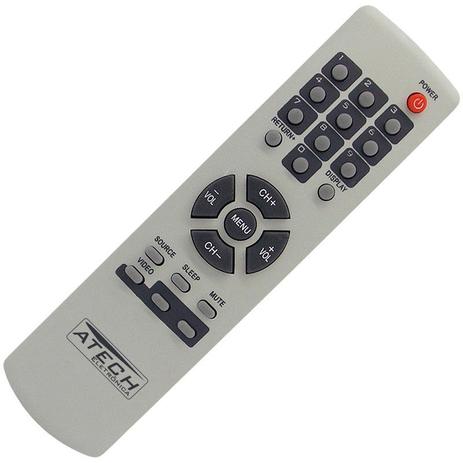 Controle Remoto TV Gradiente TS-2960 Slim / GTS-2960 - Atech eletrônica Menor preço em Controle Remoto TV Gradiente TS-2960 Slim / GTS-2960 - Atech eletrônica