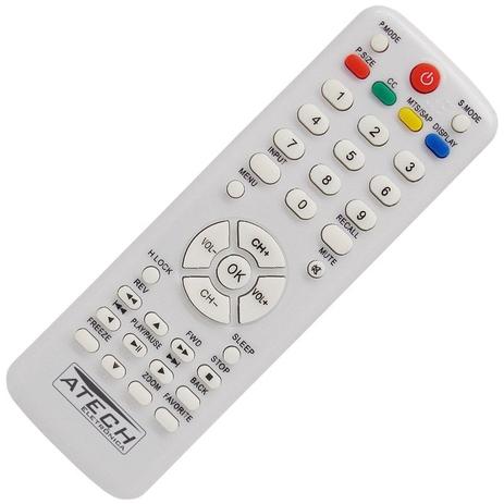 Menor preço em Controle Remoto TV LCD H-Buster HTR-D17 / HBTV-3203HD / HBTV-4203FD - Atech eletrônica