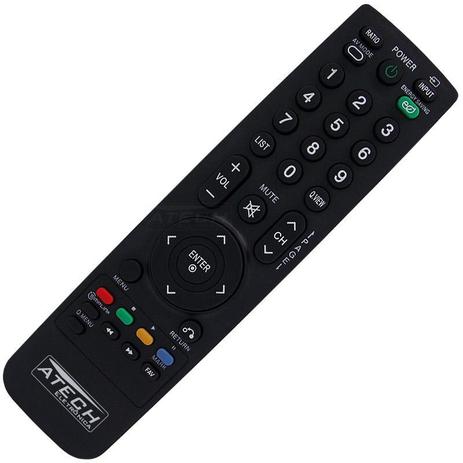 Controle Remoto TV LCD LG AKB69680416 / 22LH20R / 22LU50FR / 26LH20R / 26LU50FR / 32LF20FR / 32LH20R - Atech Eletrônica Menor preço em Controle Remoto TV LCD LG AKB69680416 / 22LH20R / 22LU50FR / 26LH20R / 26LU50FR / 32LF20FR / 32LH20R - Atech Eletrônica