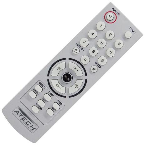 Controle Remoto TV Philco PCR-201 / TP-2920 / TPF-2130 - Atech eletrônica Menor preço em Controle Remoto TV Philco PCR-201 / TP-2920 / TPF-2130 - Atech eletrônica