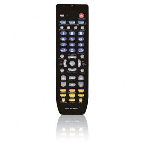Controle Remoto Universal 3 em 1 - Multilaser Menor preço em Controle Remoto Universal 3 em 1 - Multilaser