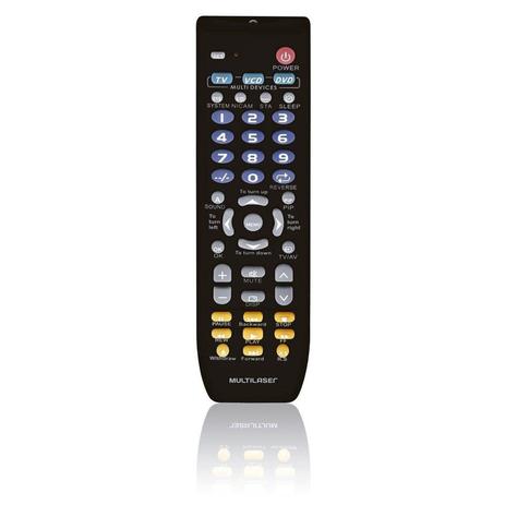 Controle Remoto Universal 3 Em 1 Preto AC088 - Multilaser Menor preço em Controle Remoto Universal 3 Em 1 Preto AC088 - Multilaser