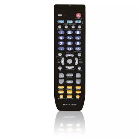 Controle Remoto Universal 3 em 1 Preto Multilaser - AC088 Menor preço em Controle Remoto Universal 3 em 1 Preto Multilaser - AC088