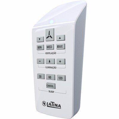 Controle Remoto Ventilador Latina Modelo Novo Original Menor preço em Controle Remoto Ventilador Latina Modelo Novo Original