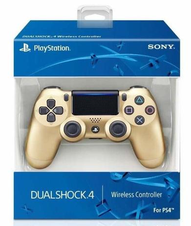 Controle sem Fio Dualshock 4 Sony PS4 Dourado CUH-ZCT2U Menor preço em Controle sem Fio Dualshock 4 Sony PS4 Dourado CUH-ZCT2U