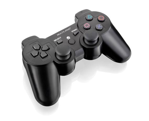 Controle Sem Fio Multilaser para Playstation 2 Playstation 3 e Pc JS072 Menor preço em Controle Sem Fio Multilaser para Playstation 2 Playstation 3 e Pc JS072