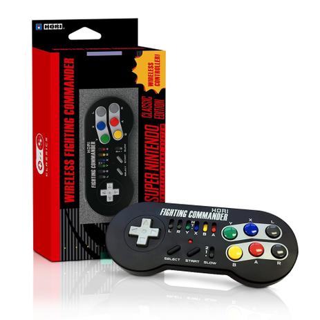 Controle Super Nintendo NES Classic Commander Hori Wireless Nintendo Menor preço em Controle Super Nintendo NES Classic Commander Hori Wireless Nintendo