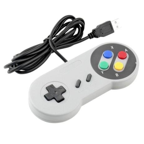 Controle Super Nintendo Usb Botões Coloridos - Feir é boa?