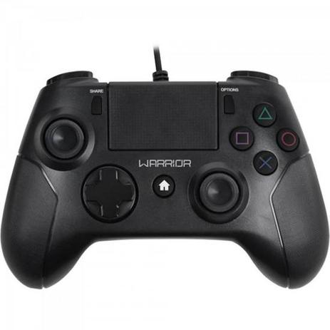 Controle WARRIOR Gamer p/ PS3/ PS4/ PC JS083 Preto MULTILASE - Multilaser Menor preço em Controle WARRIOR Gamer p/ PS3/ PS4/ PC JS083 Preto MULTILASE - Multilaser